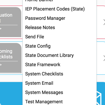 Statewide IEP software